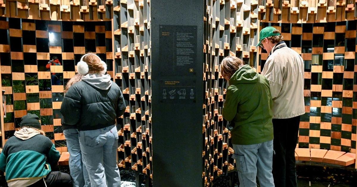 Hundreds gather at Vandal Healing Garden and Memorial for vigil on 2-year anniversary of Moscow murders