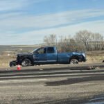 81-year-old taken to hospital after crash with sewer truck