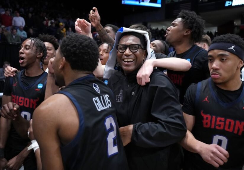 Howard gets its first March Madness win, holding off UMBC 86-83 in the First Four