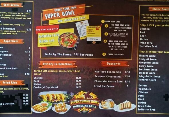 Pocatello’s Kingpot space reopens as Super Yummy Bowl Mongolian Grill