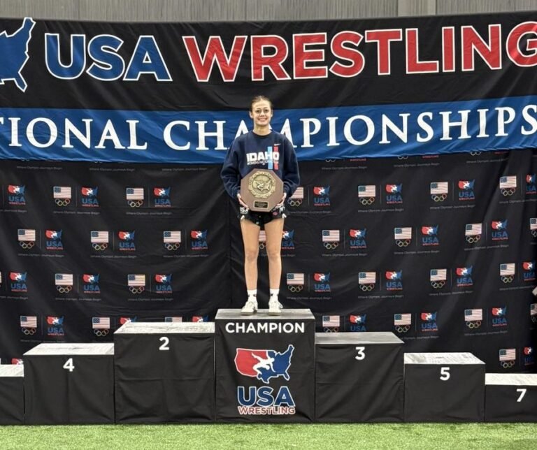 Thunder Ridge’s Tayler Brown leads Team Idaho girls with a Folkstyle national title