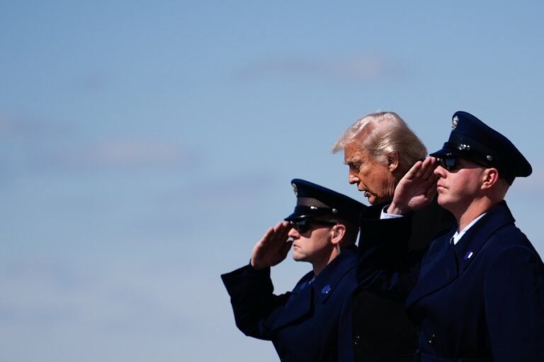 Trump pays his respects in Delaware to 6 US service members killed in the Middle East
