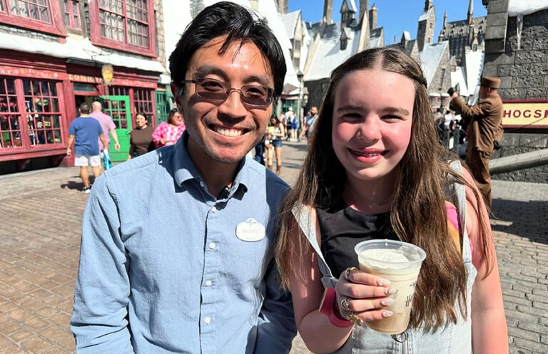 Universal Studios Hollywood celebrates Butterbeer Season with a visit from 7 Questions with Emmy