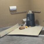 Vandalism forces closure of restroom at Jensen Grove