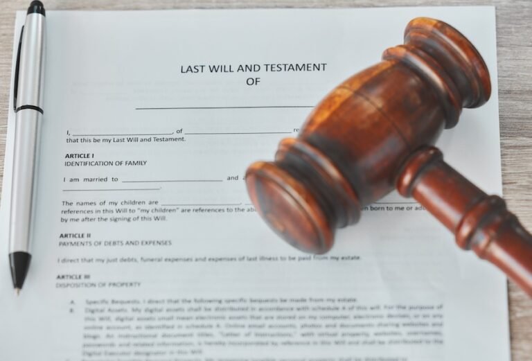 What happens if you die without a will?