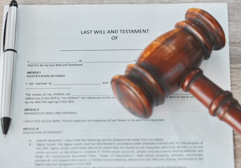 What happens if you die without a will?
