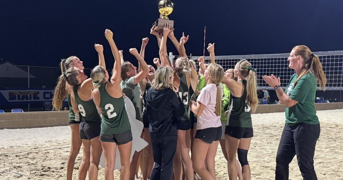 Flagstaff beach volleyball wins state championship over Gilbert Christian, 3-1
