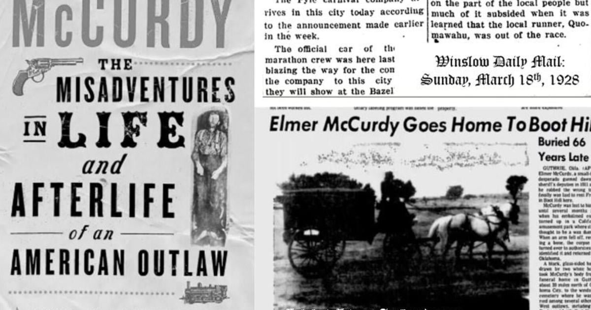 High Country Running: Dead outlaw Elmer McCurdy and a 1928 ultramarathon like no other