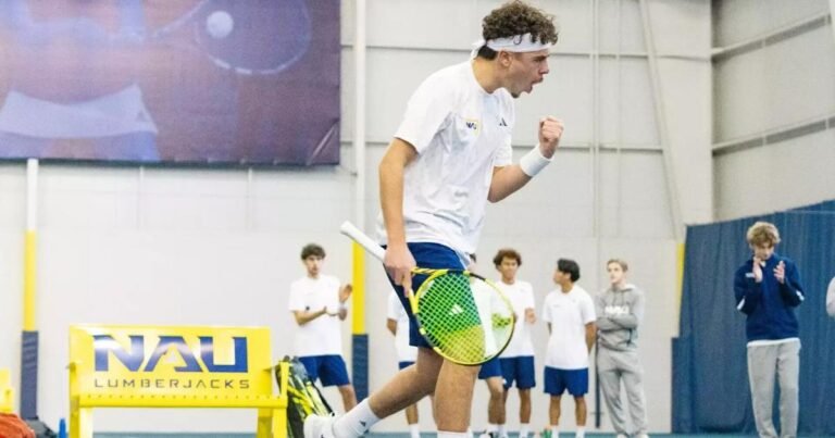 NAU ROUNDUP: Men's tennis clinches share of Big Sky regular-season championship