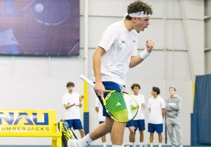 NAU ROUNDUP: Men's tennis clinches share of Big Sky regular-season championship