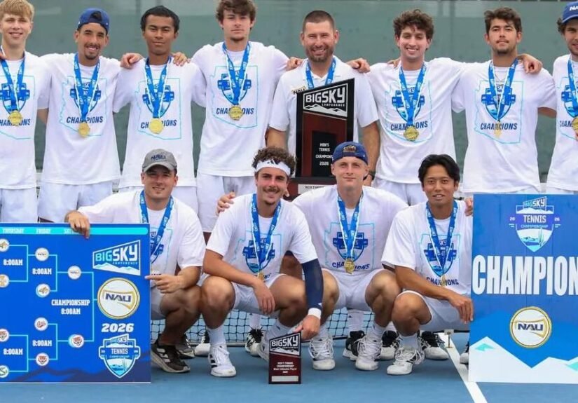 NAU ROUNDUP: Men's tennis to face Arizona in NCAA Tournament on Friday