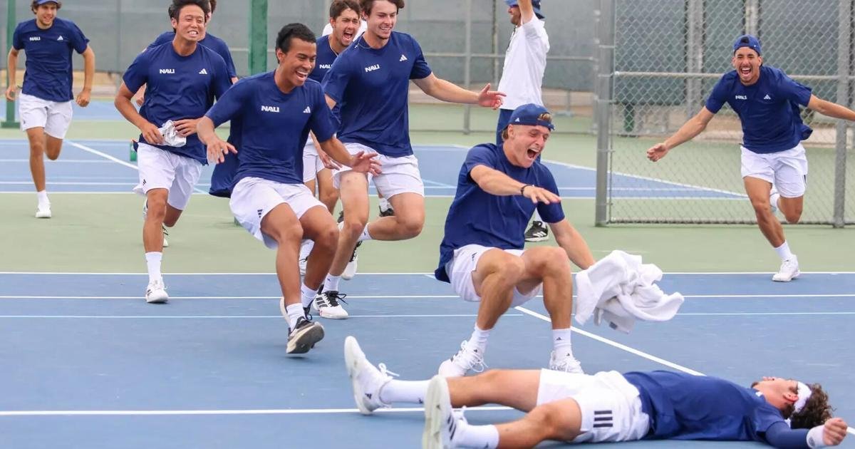 NAU ROUNDUP: Men's tennis wins Big Sky Championship, advances to NCAA Tournament