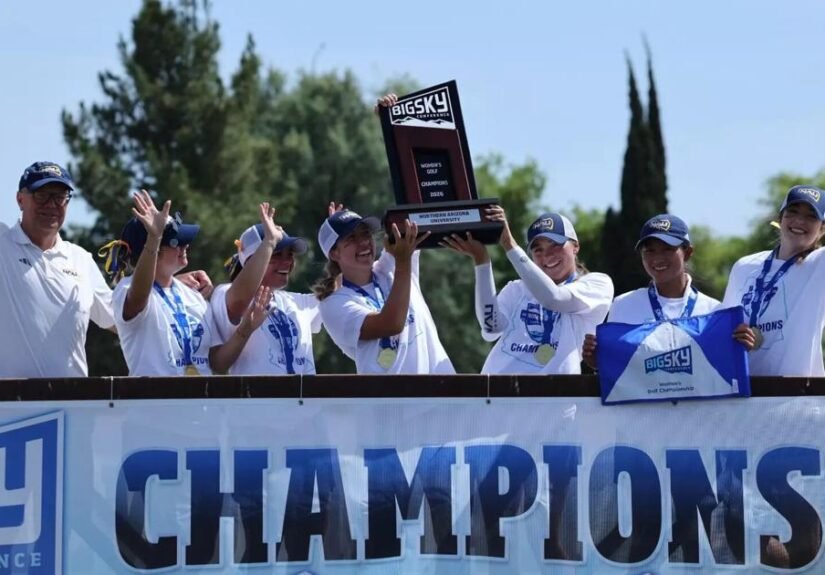 NAU ROUNDUP: Women's golf wins 10th Big Sky Conference championship