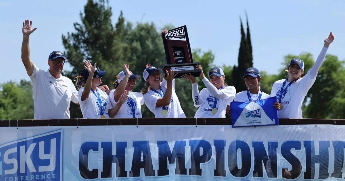 NAU ROUNDUP: Women's golf wins 10th Big Sky Conference championship