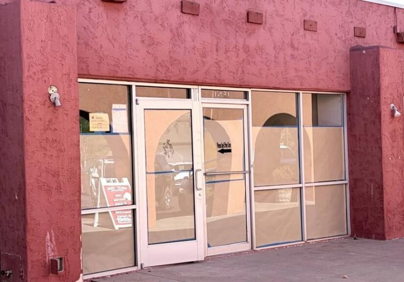 Work underway on new Baskin-Robbins location at Sherwood Forest Shopping Center