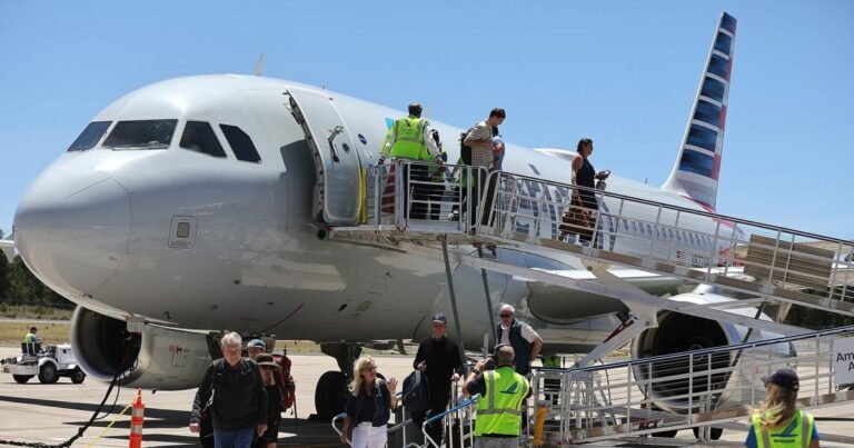 Flagstaff airport welcomes larger Airbus planes for flights to Dallas