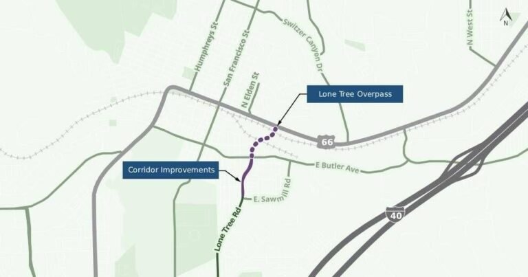 Lone Tree Road to close between Butler Avenue and Franklin Avenue
