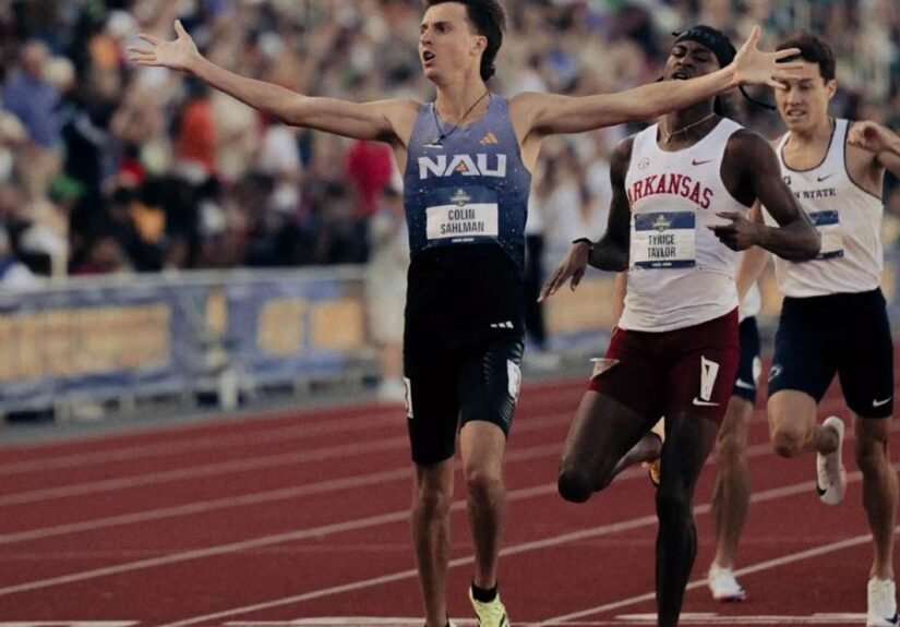 Colin Sahlman wins NCAA outdoor championship in 800-meter