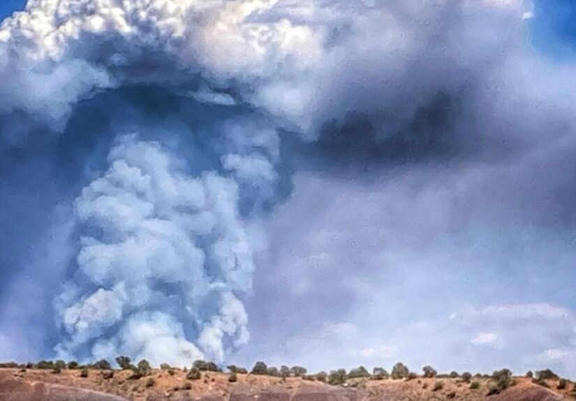 Rock Canyon, Dellenbaugh fires in northern Arizona continue to grow