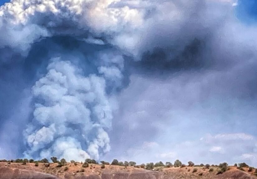 Rock Canyon Fire reaches 500 acres east of Fredonia; Dellenbaugh Fire up to 400 acres northeast of Kingman