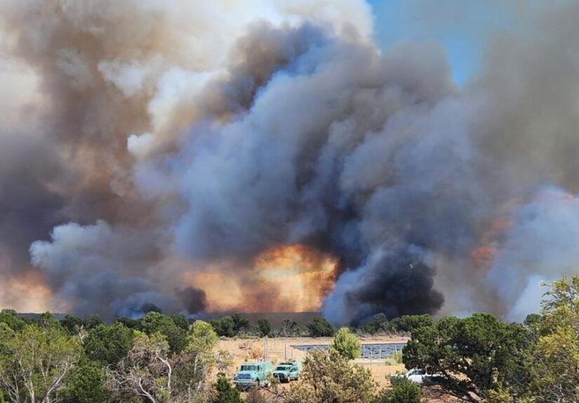 Rock Canyon Fire surpasses 4,500 acres