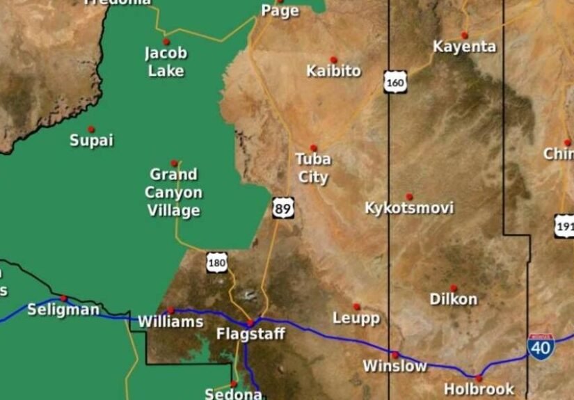 Flood watch issued by NWS for parts of northern Arizona as thunderstorms arrive Thursday