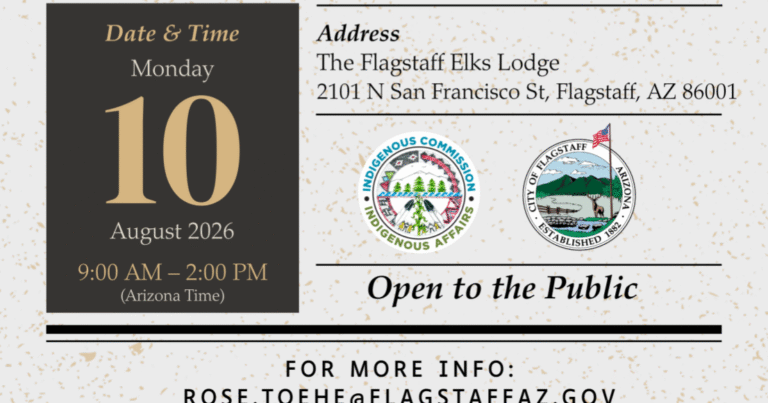 City of Flagstaff hosting Indigenous Code Talkers Event on Aug. 10