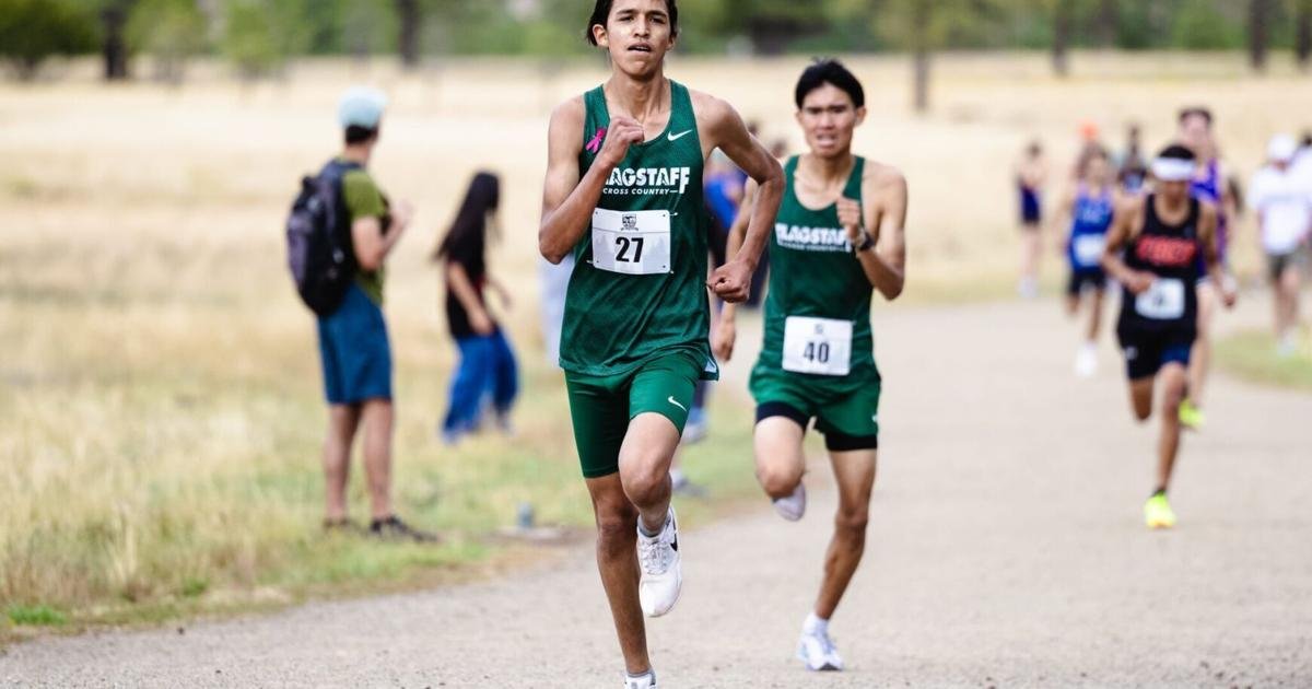 Pair of Flag High runners stay in town to run with Coconino Community College