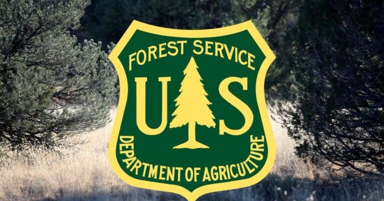 Wildfire southwest of Flagstaff creating visible smoke